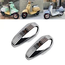 For Dio50 DIO Giorno AF24 Julio AF52 Crea AF54 Motorcycle Scooter Chrome Front Shock Absorber Cover Front Shock Protection Cover