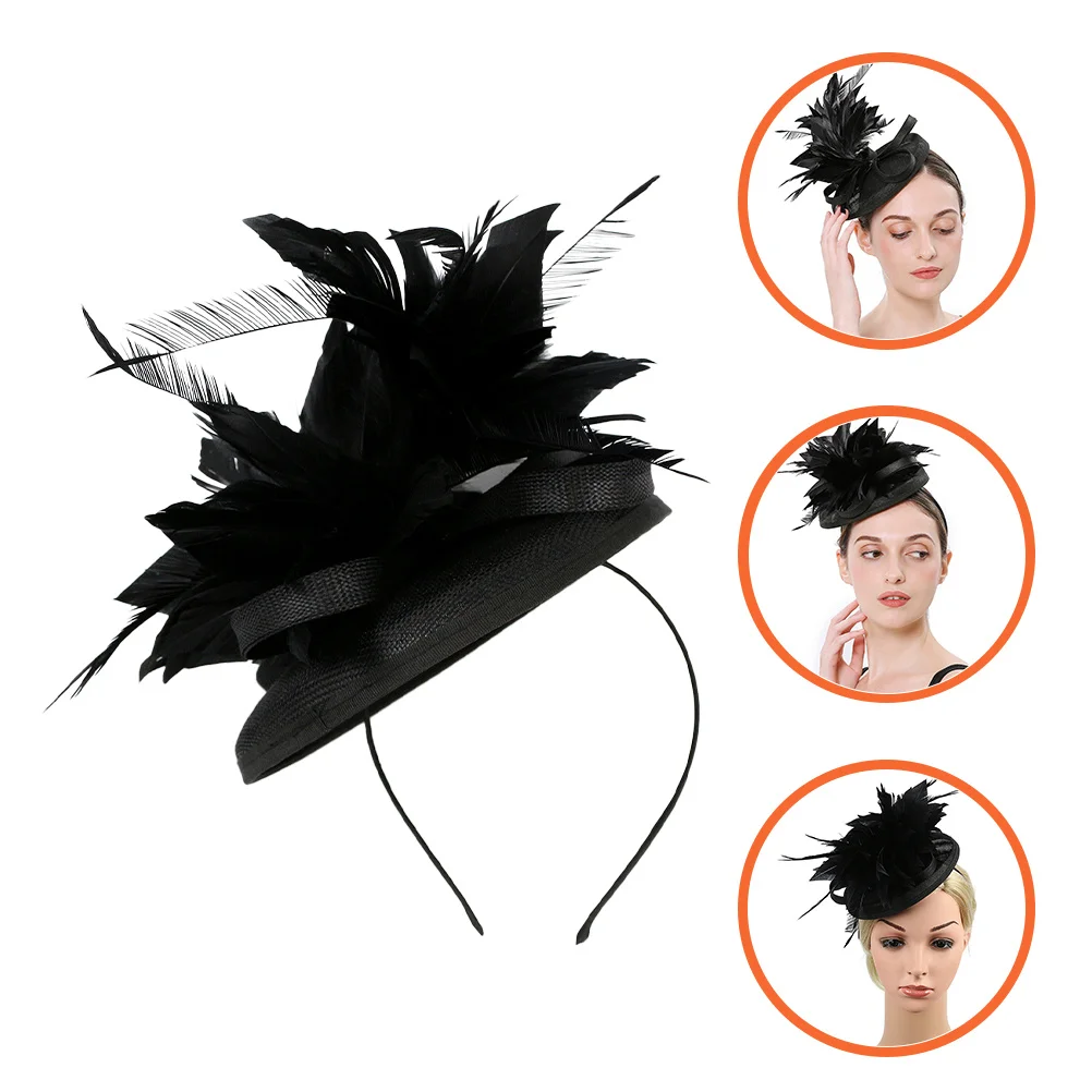 

Flower Headband Fascinators For Women Lightweight Elegant Tea Party Hat Dressy Formal Occasion Accessory