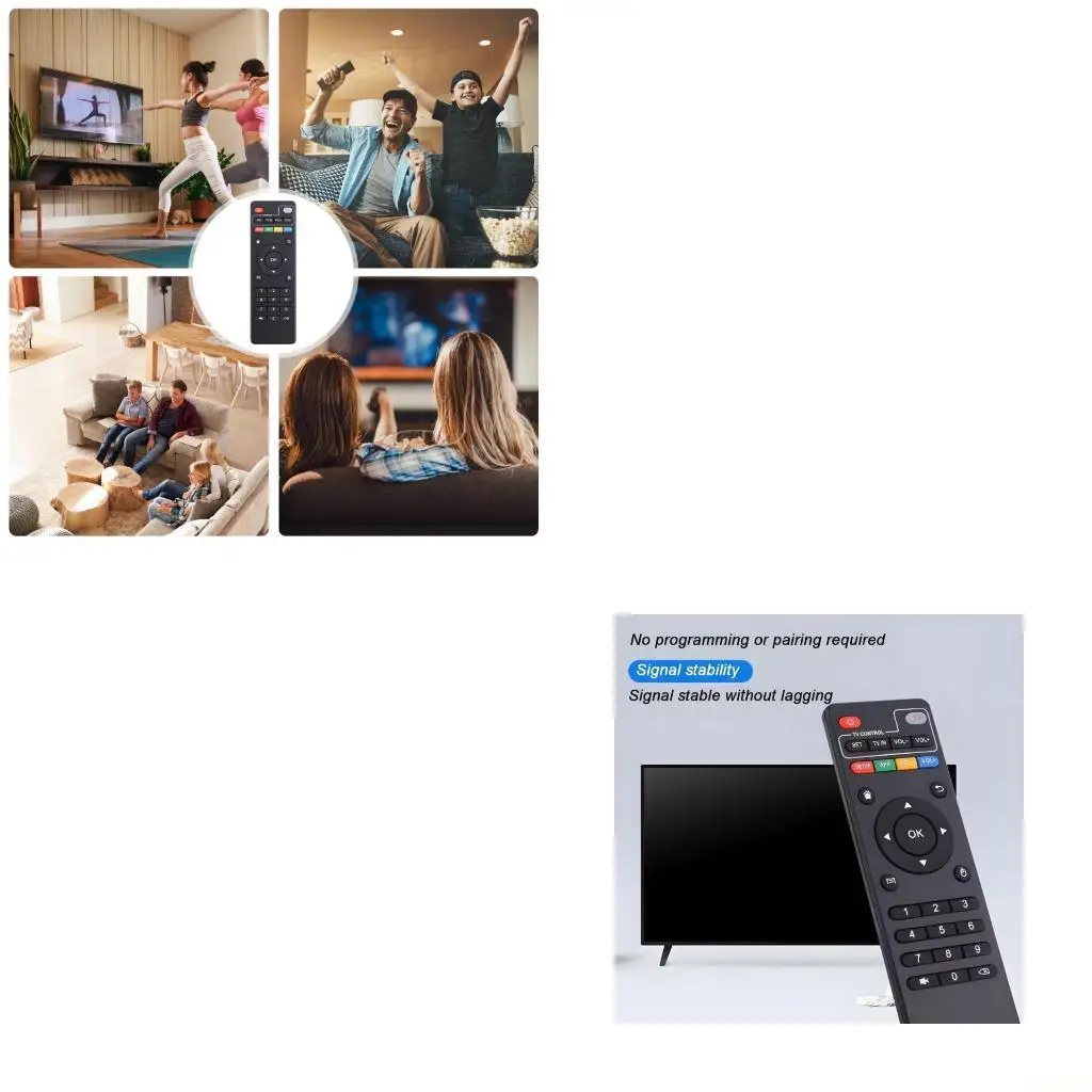 

Длинномасштабный пульт дистанционного управления B03F с функцией обучения, совместимость с моделями AndroidOS MXQ H96 X96Q