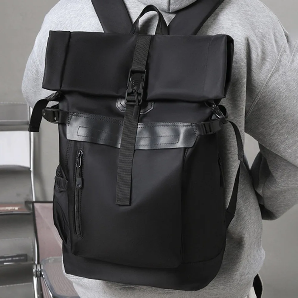 

Large Capacity Men Business Backpack Portable Multi Layer Men's School Bags Breathable Lightweight Men Laptop Backpack Commuting