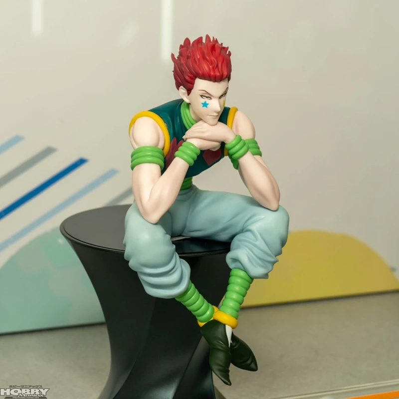 14cm Hunter×Hunter Anime Figure Phantom Troupe Hisoka Action Figure Noodle Stopper Room Decoration Noodle Stopper PVC Model Toys image 2