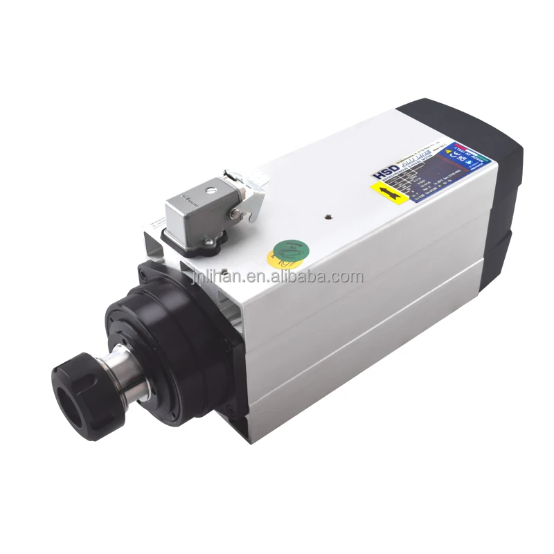 HSD Italian Motor 6kw 18000rpm 380V Spindle 300Hz ER32 CNC Router Machine Hsd Spindle Motor