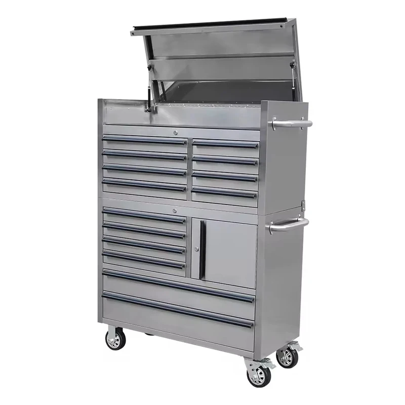 Hot Sale 4Inch High Quality SS Heavy D Uty Tools Cinet Mobile Workbench With Workstation Workshop Storage