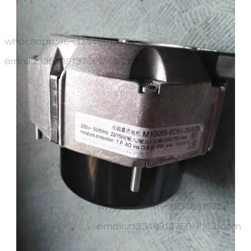 

Permanent magnet DC motor M1G055-BD91-39/B03 Coke beverage double door cabinet evaporative cooling fan