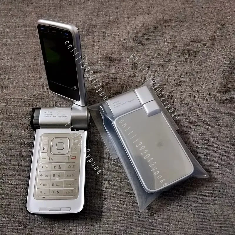 Vintage Rotatable Screen Feature Phone, Classic Communication Handset for Collection and Daily Use
