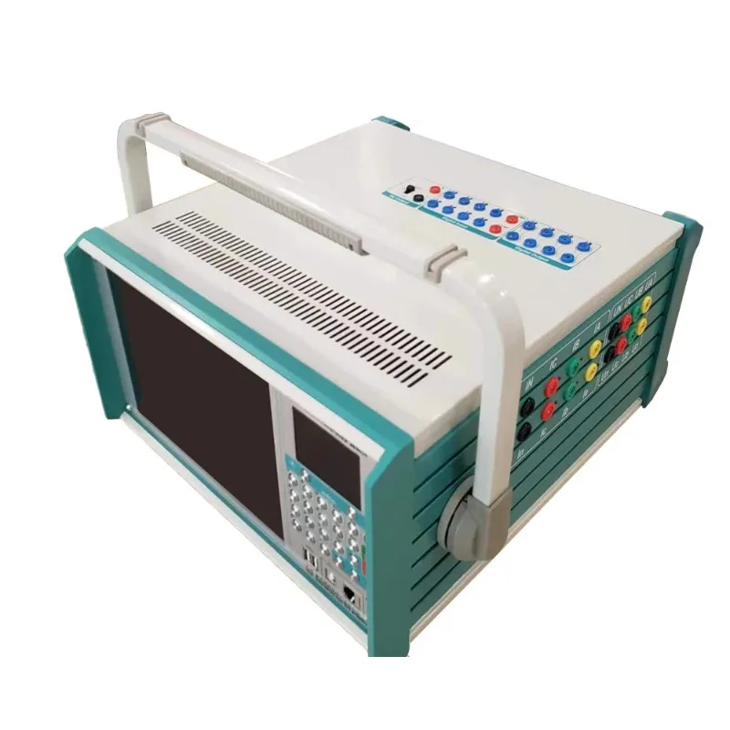 Microprocessor-Based Six-Phase Relay Protection Tester Comprehensive Secondary Injector Current Test Equipment
