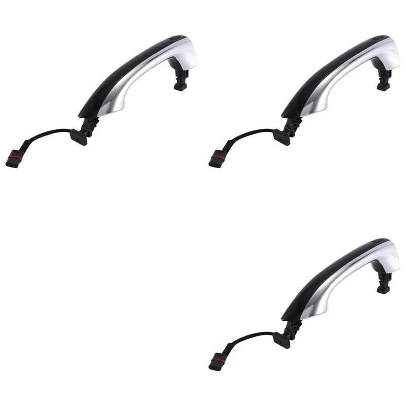 3X Car Front/Rear Left Door Handle For Benz W164 ML500 ML300 X164 GL450 A1647600370-AS55