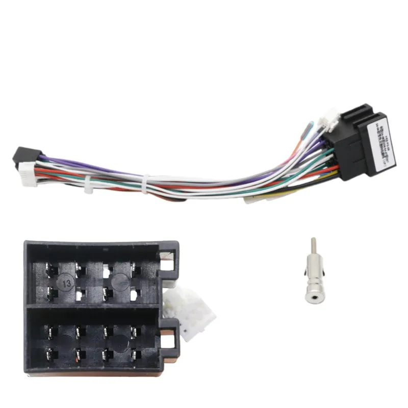 16 Pin Car Wiring Harness Adapter with CANBUS Decoder For Peugeot 206 207 307 Android 2 Din Radio GPS RP5-PA-104