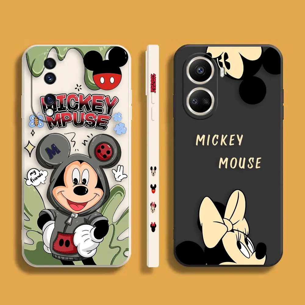 Funny M-Mickey Mouse Phone Case For Huawei NOVA 9 8 7 6 5I 5 4 3 3I 2 SE Y70 Y7 Y9 2019 PRO PLUS 5G Silicone Case Funda Shell