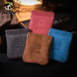 ACEdc Original Gyro PPB Leather Storage Bag EDC Outdoor Portable Key Bag Gift Headphone Bag