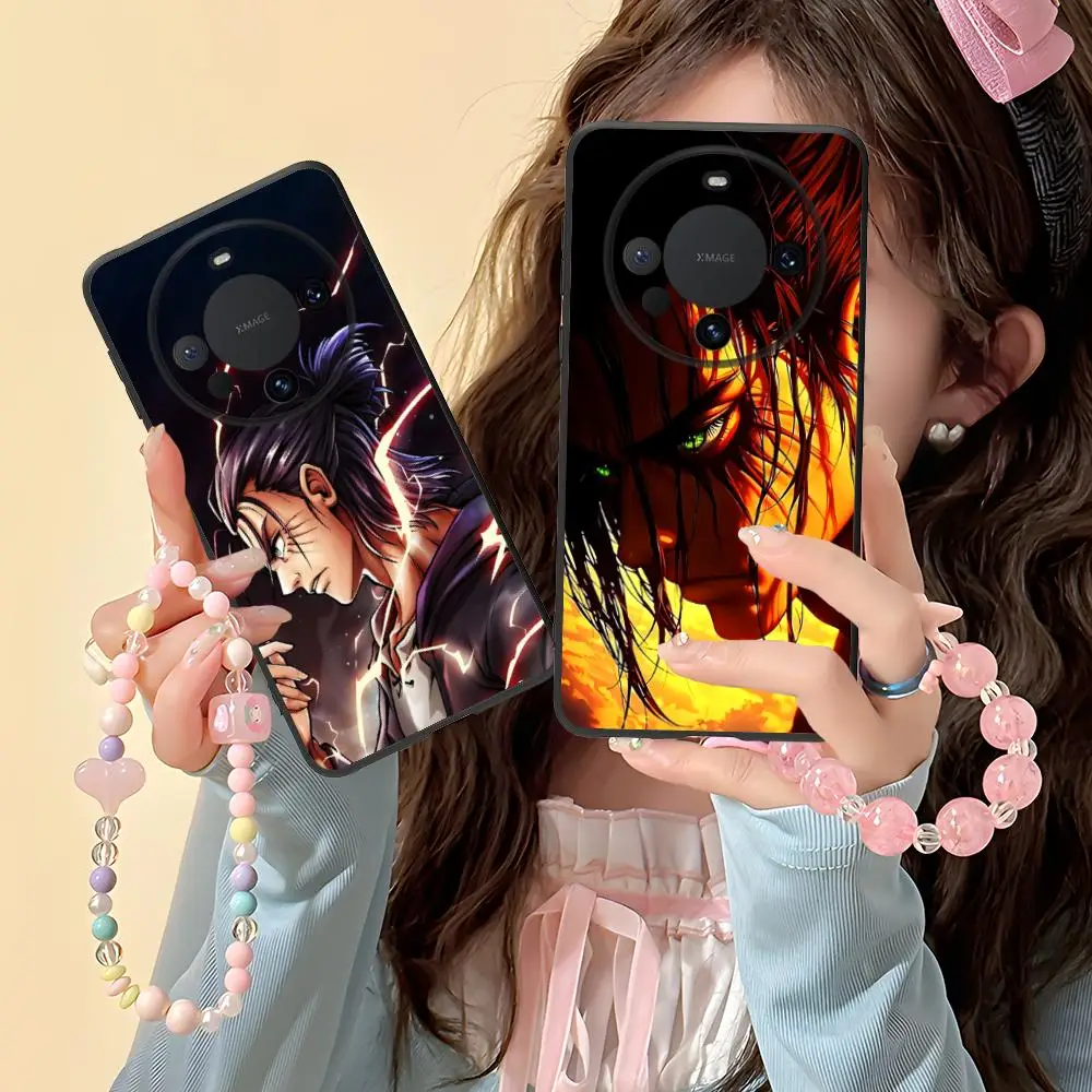 

Чехол для мобильного телефона AOT Eren для Huawei Mate 60 50 40 30 20 10 Pro Plus Lite E 5G с цветным принтом, защитный чехол для мобильных телефонов