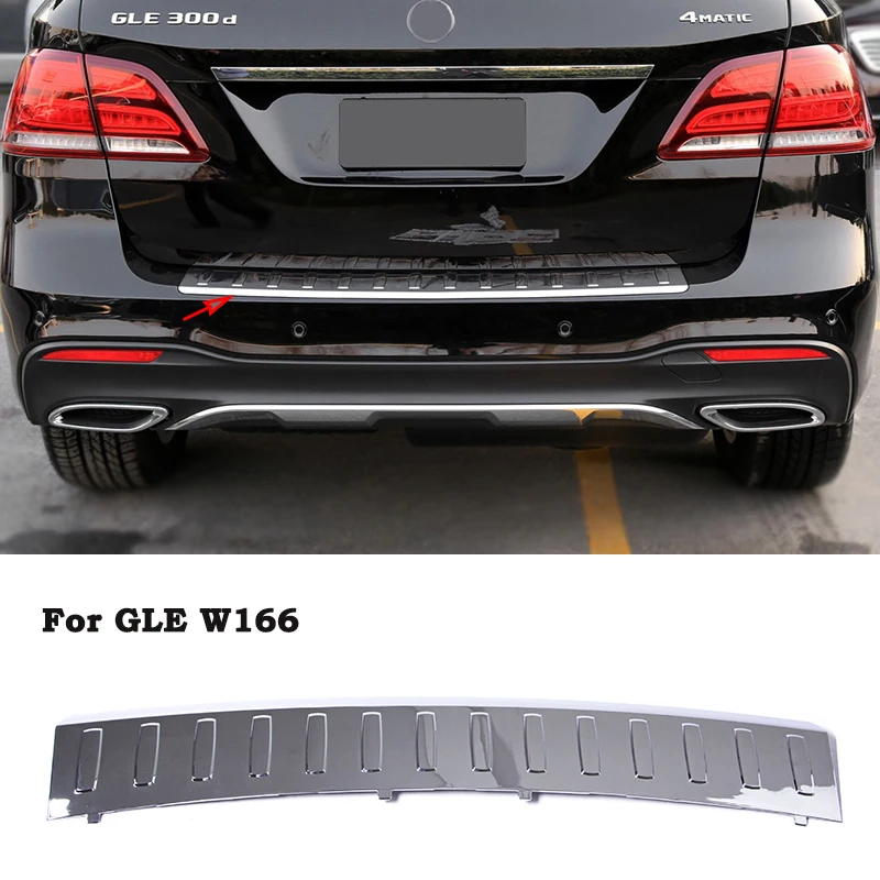 

Trunk Back Tail Door Pedal Step Chromium Chrome Trim a1668853374 For Mercedes Benz GLE W166 GLE320 GLE400 GLE300 GLE450 GLE350