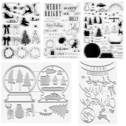 English Clear Stamp For DIY Scrapbooking Card Making  A8001