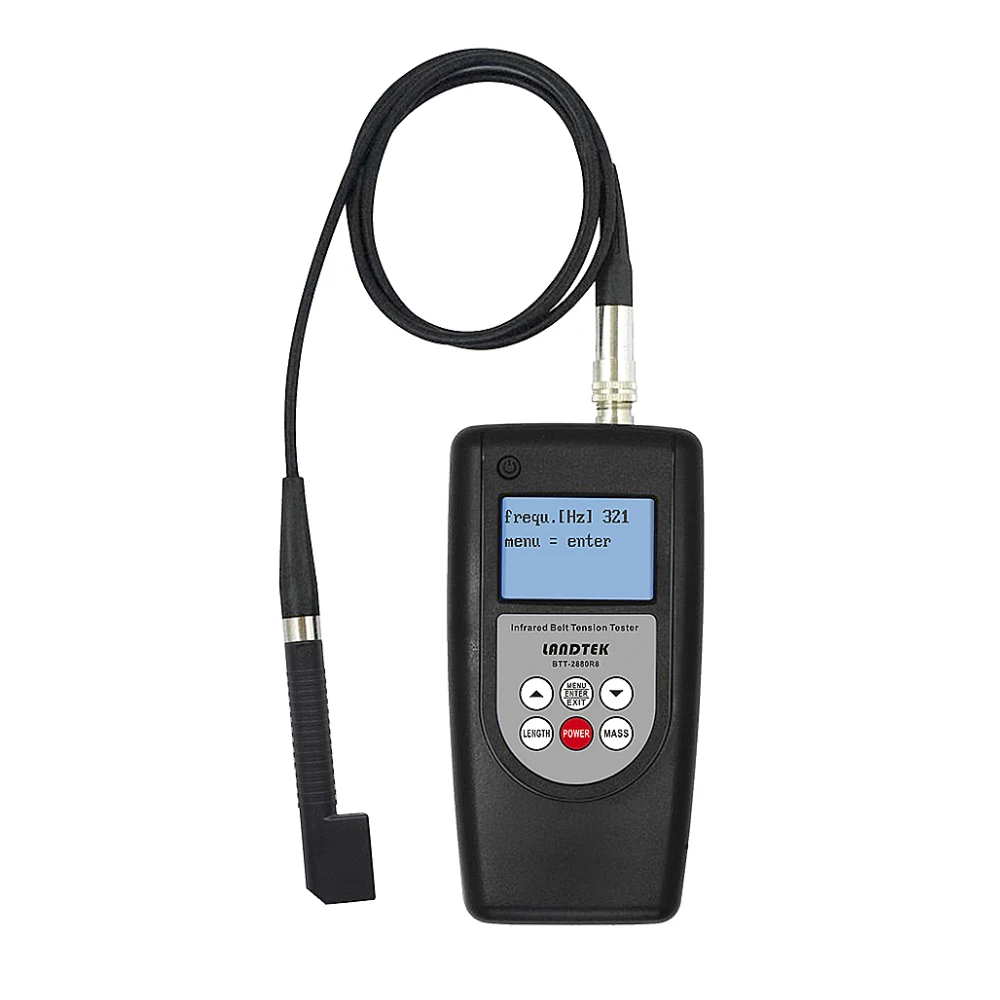 Digital infrared belt tension meter BTT-2880R8 10~800Hz laser belt tension tester motor mechanical belt tension meter