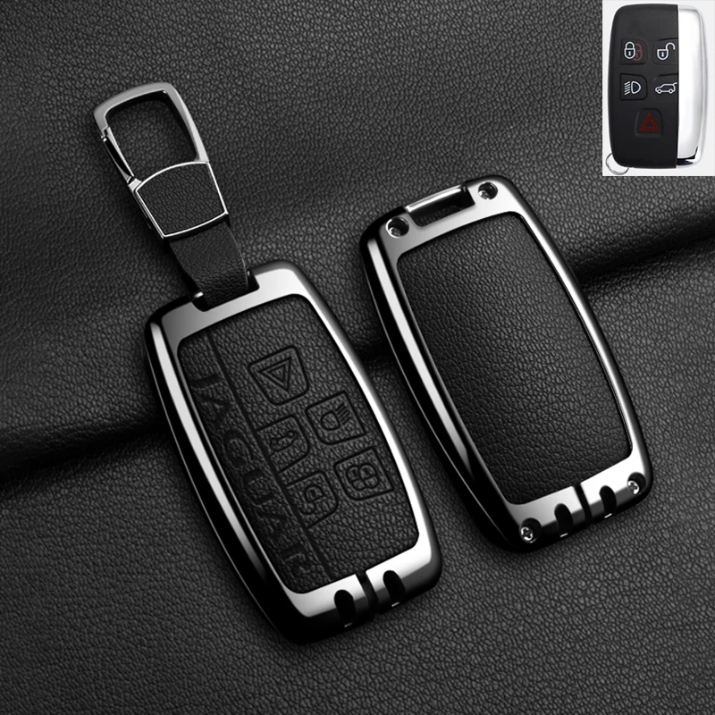 Autoschlüsselhülle für Jaguar XF XJ XE S-Type F-Type X-Type F-Pace I-Pace E-Pace Android XFR XKR Schlüsselanhänger aus Zinklegierung – Detail 12