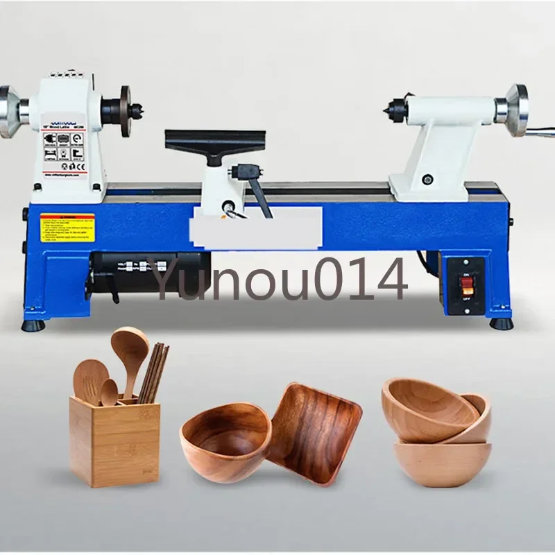 Woodworking Lathe Small Multi-functional Household Lathe Tool, Digital Display,Micro Lathe, Wood Spinning Machine, Bead Machinin