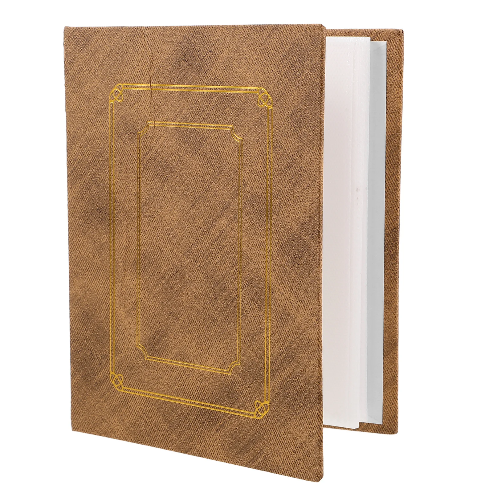 عرض كتاب العرض جيوب واضحة مجلد ملفات المستندات لألبومات الصور تقرير يغطي محفظة لوازم اللوحة #2