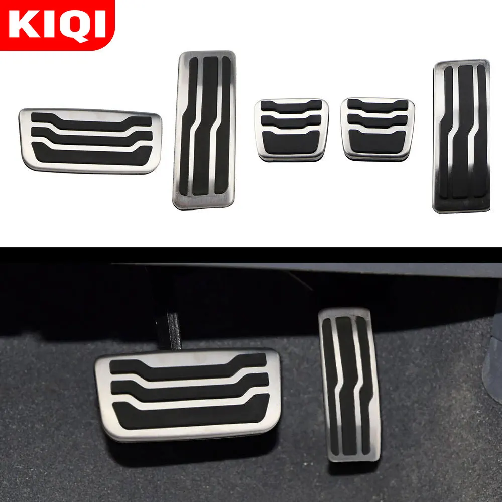 Pedales de coche para Ford Ranger Everest 2016 - 2022 Endeavor, acelerador de freno, placa de Gas, cubierta de Pedal, piezas de pedales, estilo de coche