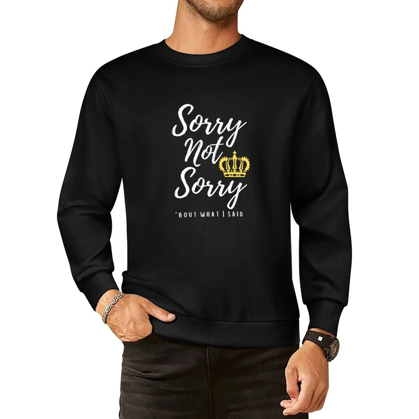 Copy of Best Seller - Sorry not sorry six the musical Pullover Hoodie korean style clothes mens clothes sweatshirt men