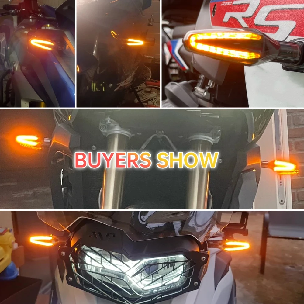 ​Front LED Turn Signal Light For BMW R1250GS/ADV S1000R S1000XR F900XR Motorcycle Indicator Lamp R 1250 GS S 1000 R XR