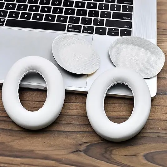 QC Ultra — сменные амбушюры, совместимые с наушниками Bose QuietComfort Ultra Wireless с шумоподавлением, высокой плотностью шума