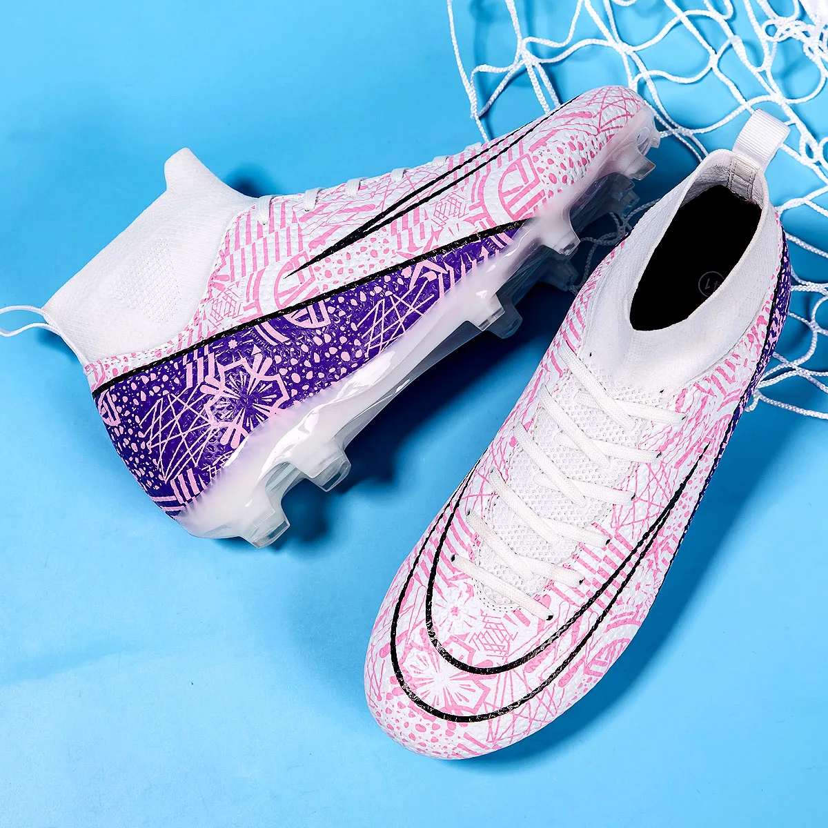 New unisex sports football shoes, training shoes, field turf competition, multi color optional, wear-resistant and anti slip