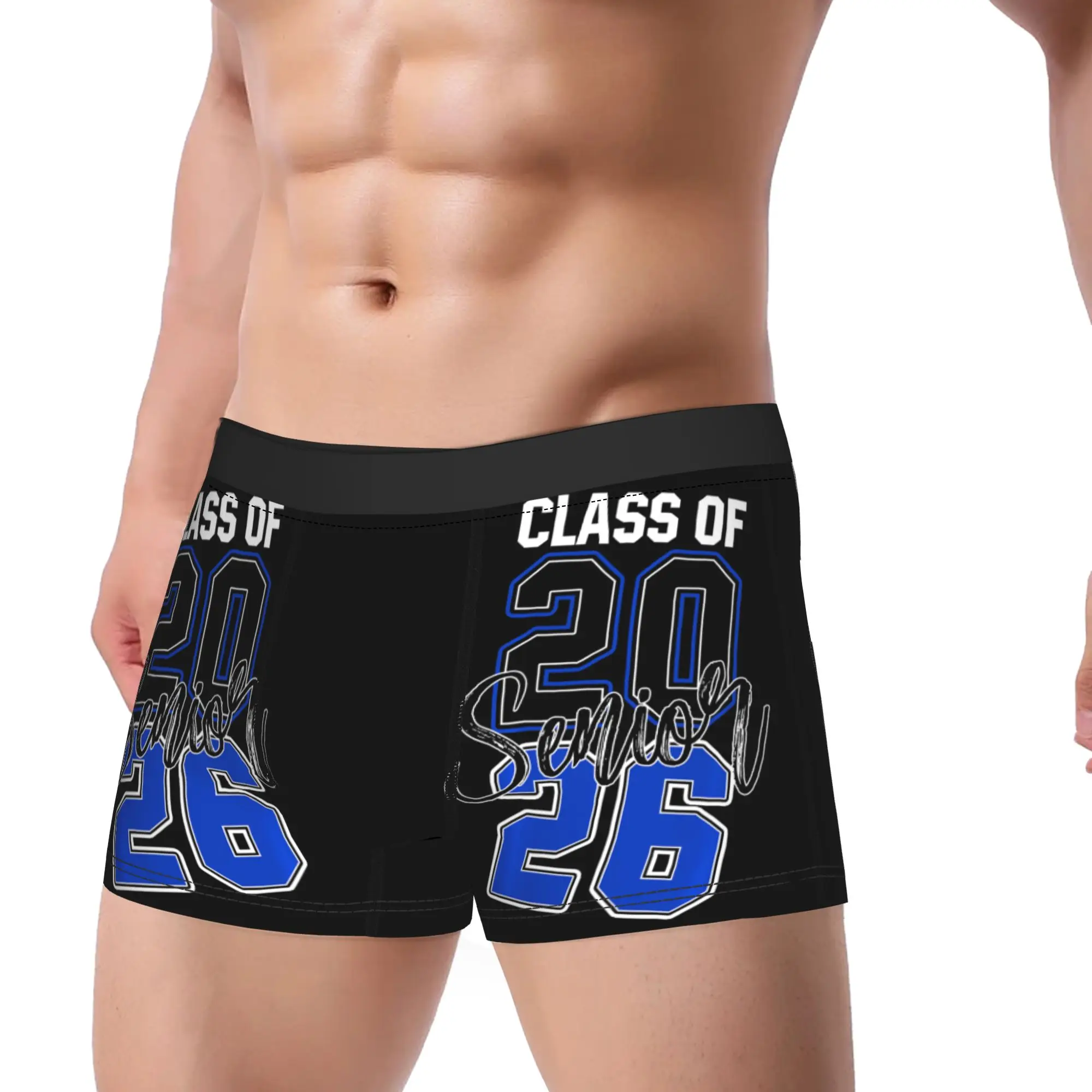 Senior 26 Graduation Party Last Day School  Class Of 2026 Underpants Homme Panties Man Underwear Ventilate Shorts Boxer Briefs
