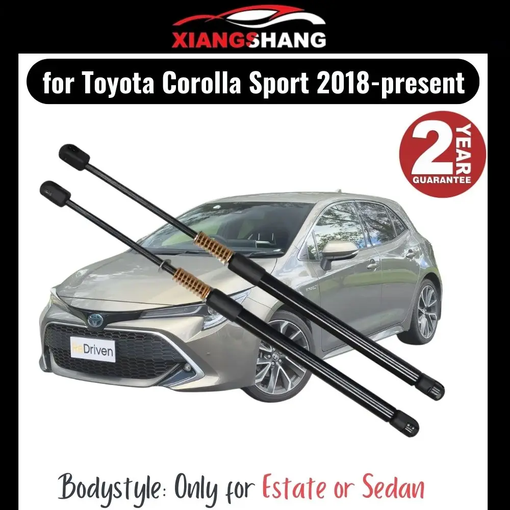 

2pcs Rear Tailgate Damper for Toyota Corolla Sport Hatchback 2018-present Tailgate WITH SPRING Trunk Boot Gas Charged Gas Struts