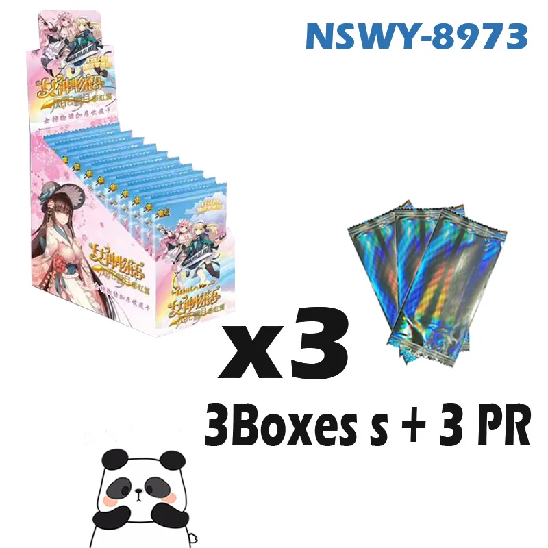 New Goddess Story Cards NSWY-8973 Hobby Table Game Card Swimming Bikini Suit Doujin Booster Box Toy Party Gifts