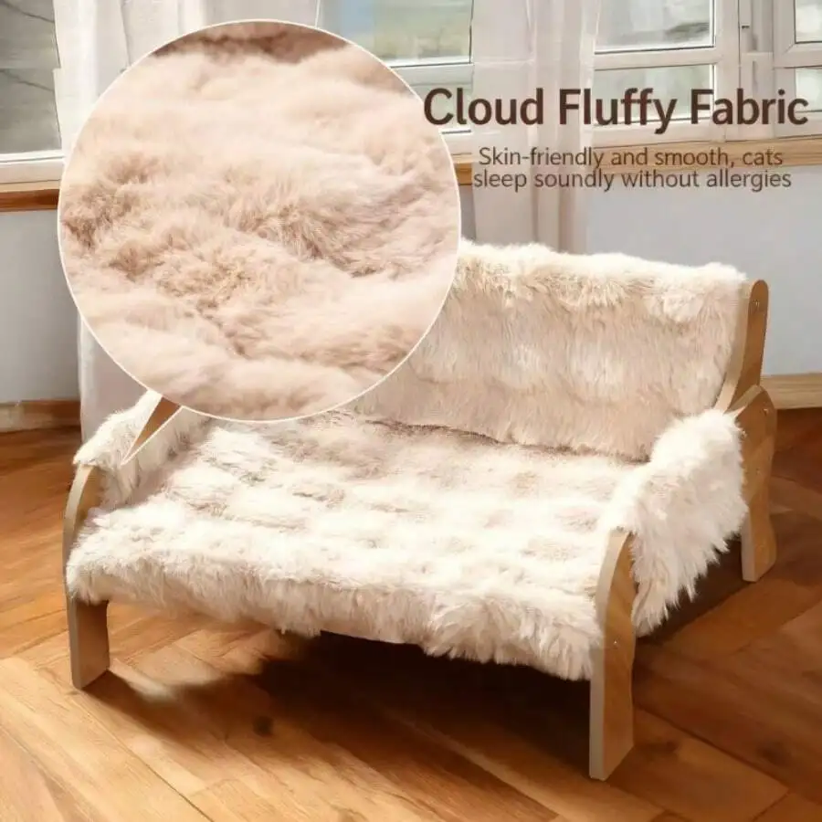 

Elevated Pet Cat Sofa Pet Bed Cat Litter Dog Litter All Year Round Removable And Washable Cat Bed