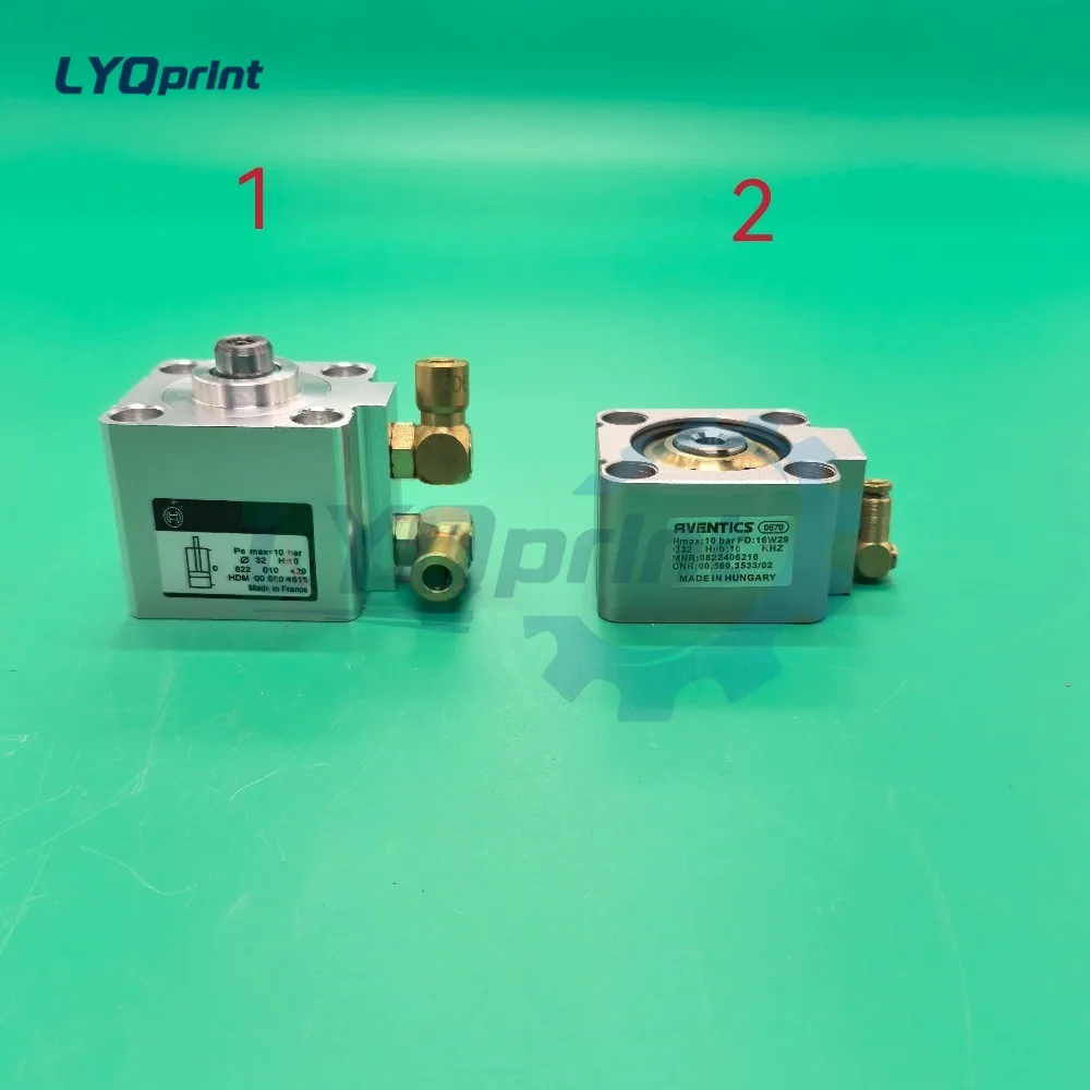 Heidelberg Printing Press CD102 Top Plate Loading Cylinder 00.580.3533 Ink Cylinder 00.580.4615