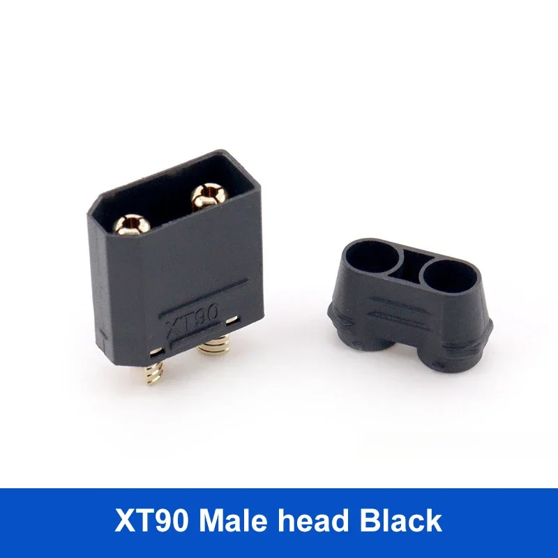 30A XT90NE Lithium-Batterie Lade Stecker Draht Feste Weibliche Kopf Geschweißt Typ Vergoldung XT90 Terminal Männlich Neue Energie stecker