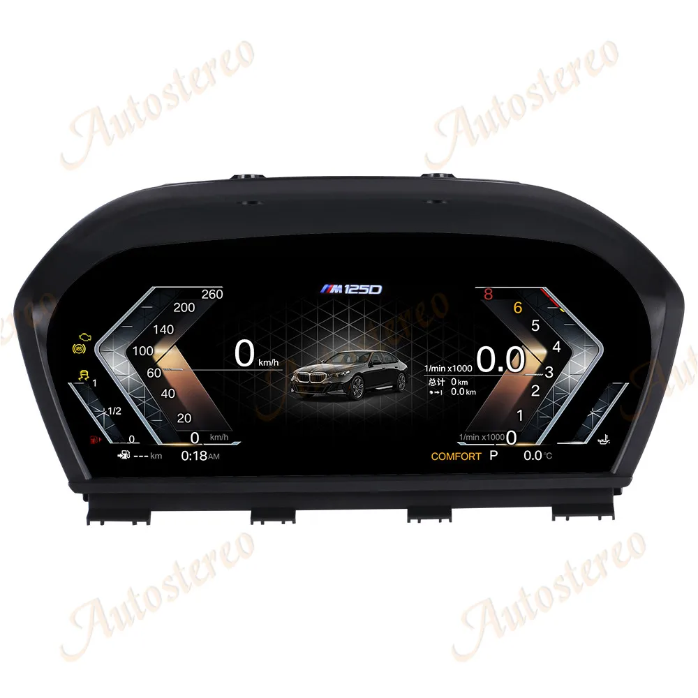 Car Digital Cluster M Sport Carplay For BMW 1 F20 F52 X1 F48 Virtual Cockpit Car Multimedia Player Dashboard Speed Meter Screen - view 3