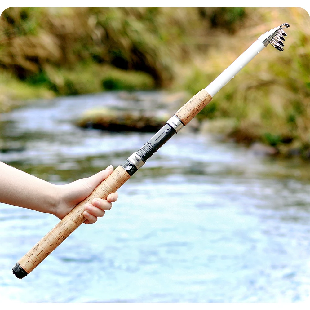 

Spinning Fishing Rod Telescopic Rock Carp Feeder Carbon Fiber Pole Ultralight Durable Portable Pesca 2.1M 2.4M 2.7M 3.0M 3.6M