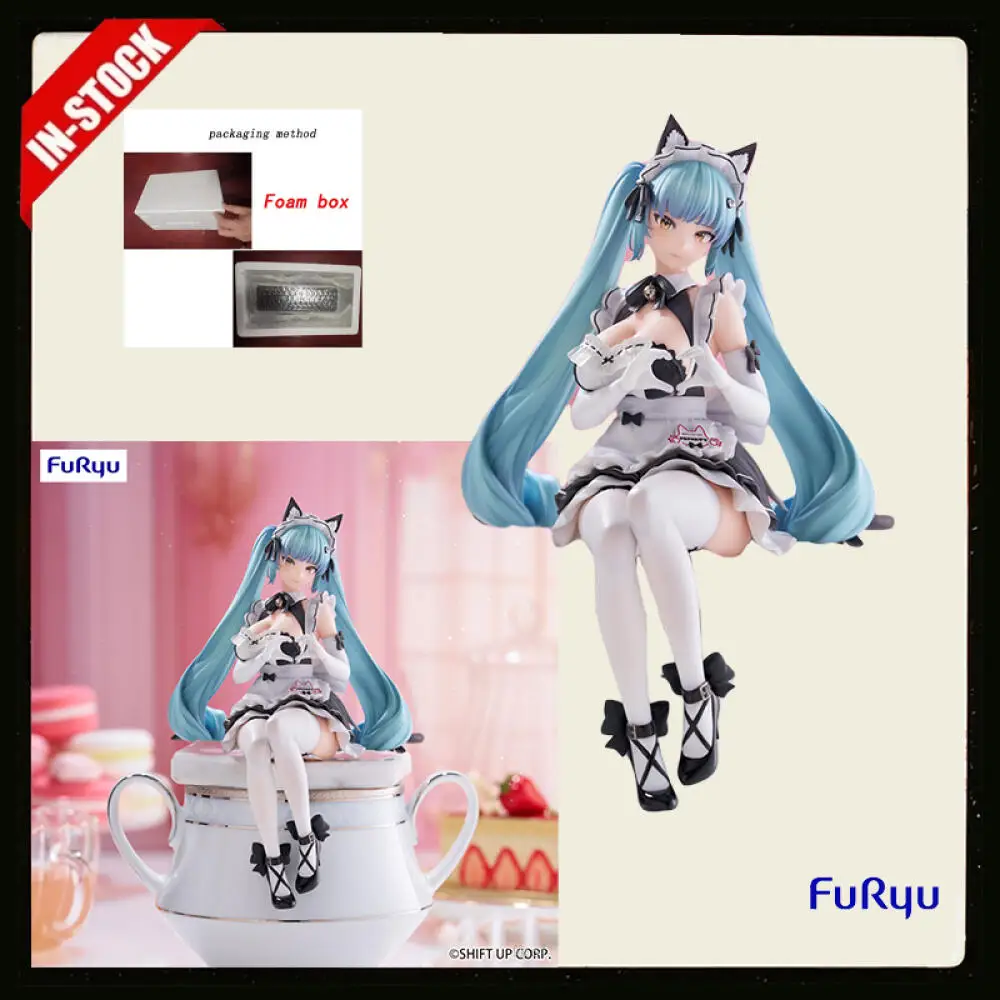 Оригинальная фигурка FuRyu Nikke Goddess Of Victory Privaty Unkind Maid Noodle Stopper, аниме-фигурка, модель, игрушка, в наличии