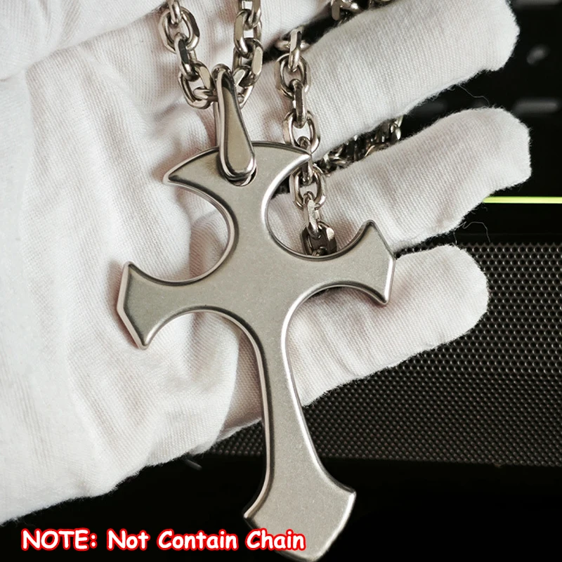 1PC NEW Outdoor EDC Multifunction Stainless Steel Cross Necklace Portable Emergency Window Breaker Tools