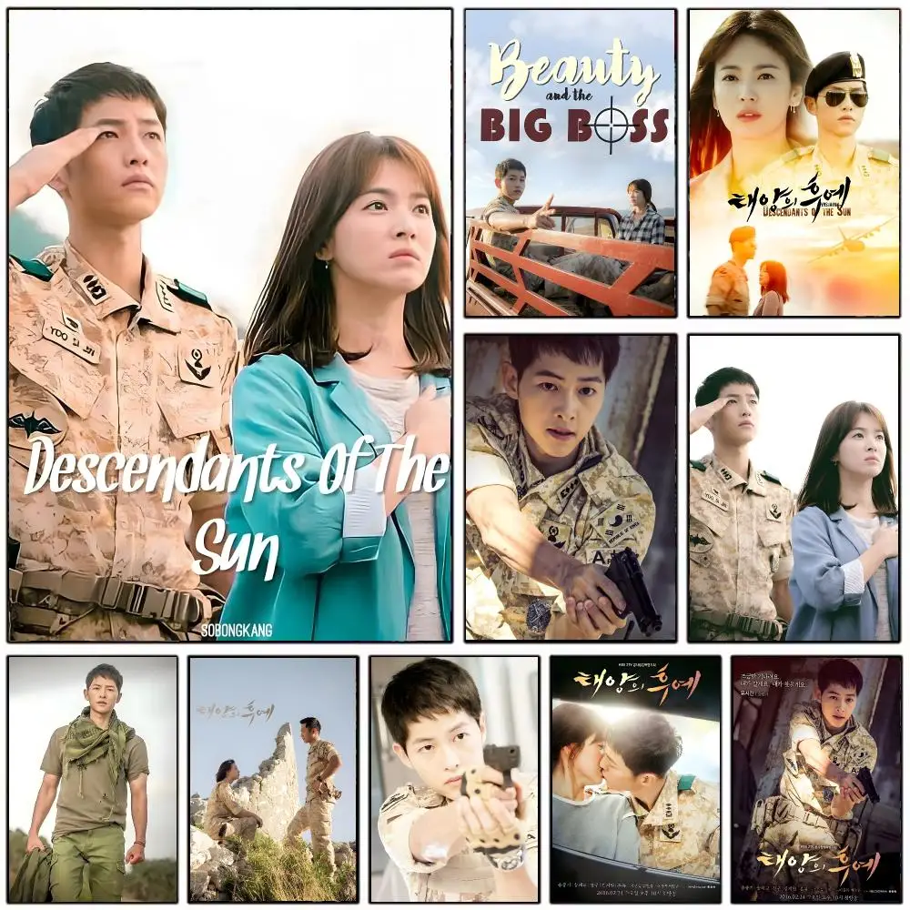 Melodrama Series D-descendants of the Sun Poster Modern Home Decoration Interior Design & Contemporary Wall Art Collection
