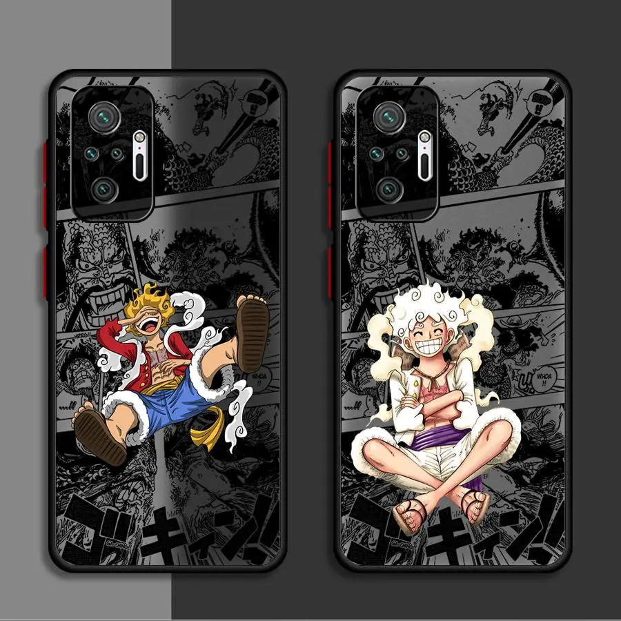 اليابان أنيمي لوفيس جير 5 قضية الهاتف ل Redmi نوت 9 برو 9S 10 4G 5G 10 11S 10 11 12 13Pro 10Lite 12 13ProPlus 5G 12 13 4G 5G