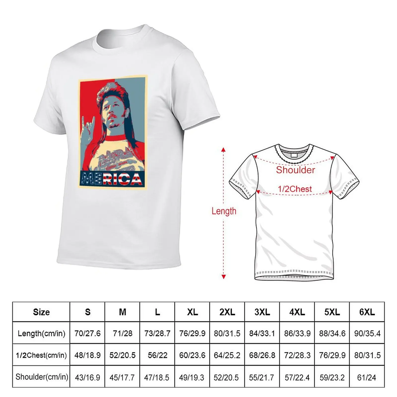 Hope style Joe Dirt Merica 4th of july T-Shirt printed t shirts for man cotton t shirt man T-Shirt