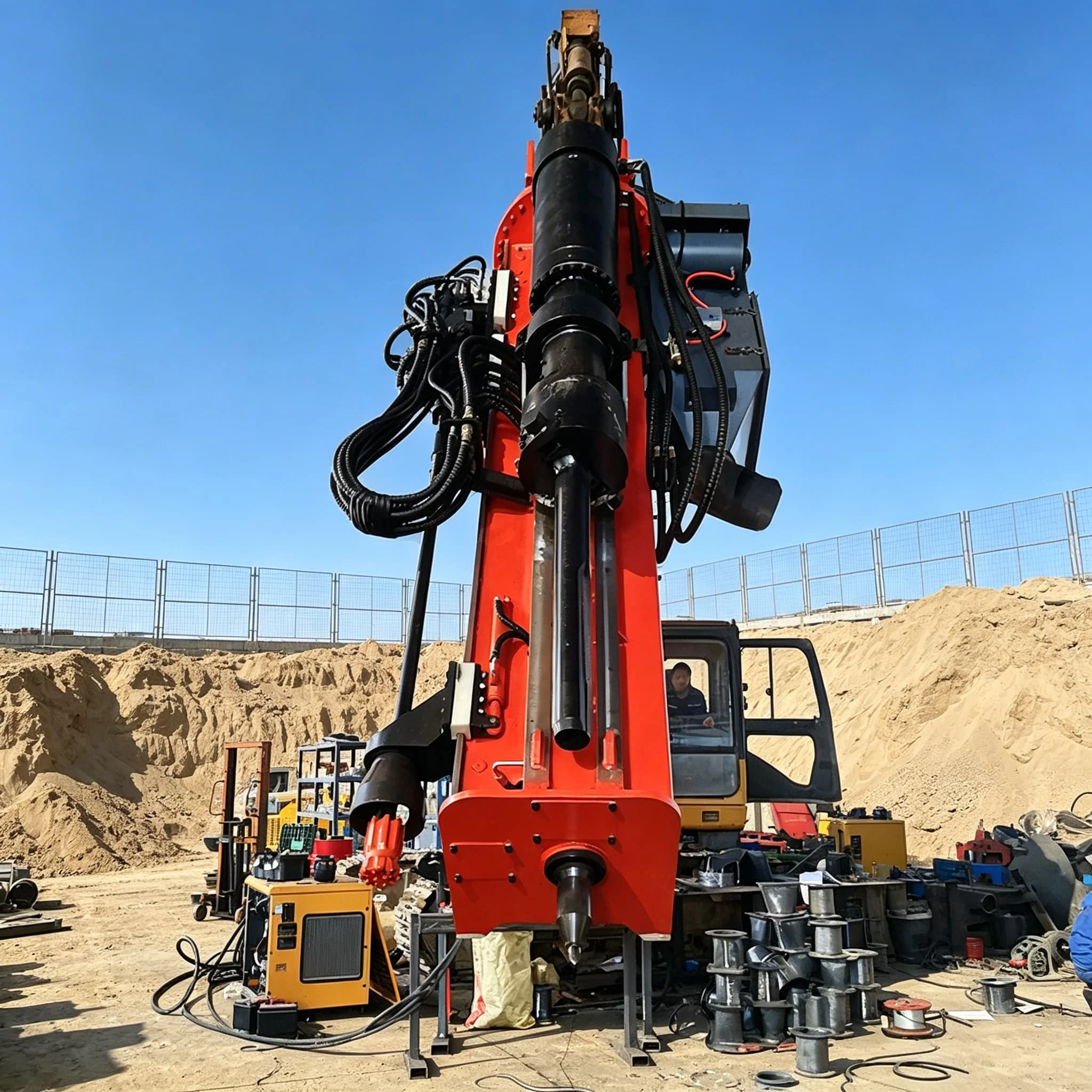 Hydraulic Drill and Split Machine Rock Cracking Equipment for Mining Quarrying Hard Stone Customized