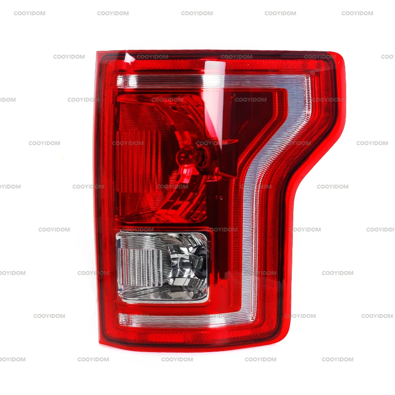 Fanale posteriore auto per Ford F-150 2015 2016 2017 con lampadina alogena segnale di svolta luce freno luce di retromarcia gruppo lampada di coda