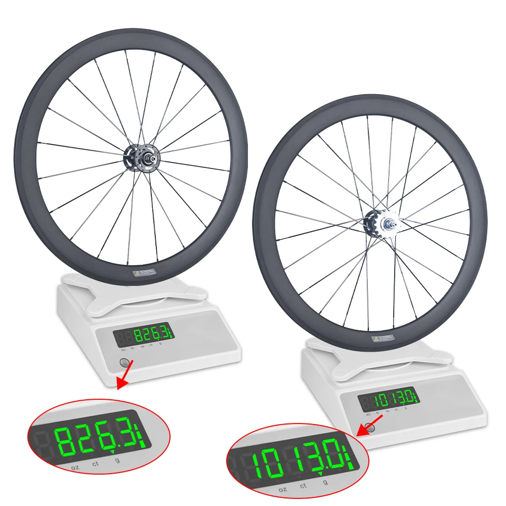 700C Rennrad-Carbon-Laufradsatz für Fixed Gear mit Flip-Flop-Naben von NOVATEC, 38mm 50mm 60mm 88mm Tiefe, 23mm Breite, Clincher-Fahrradlaufradsatz – Detail 14