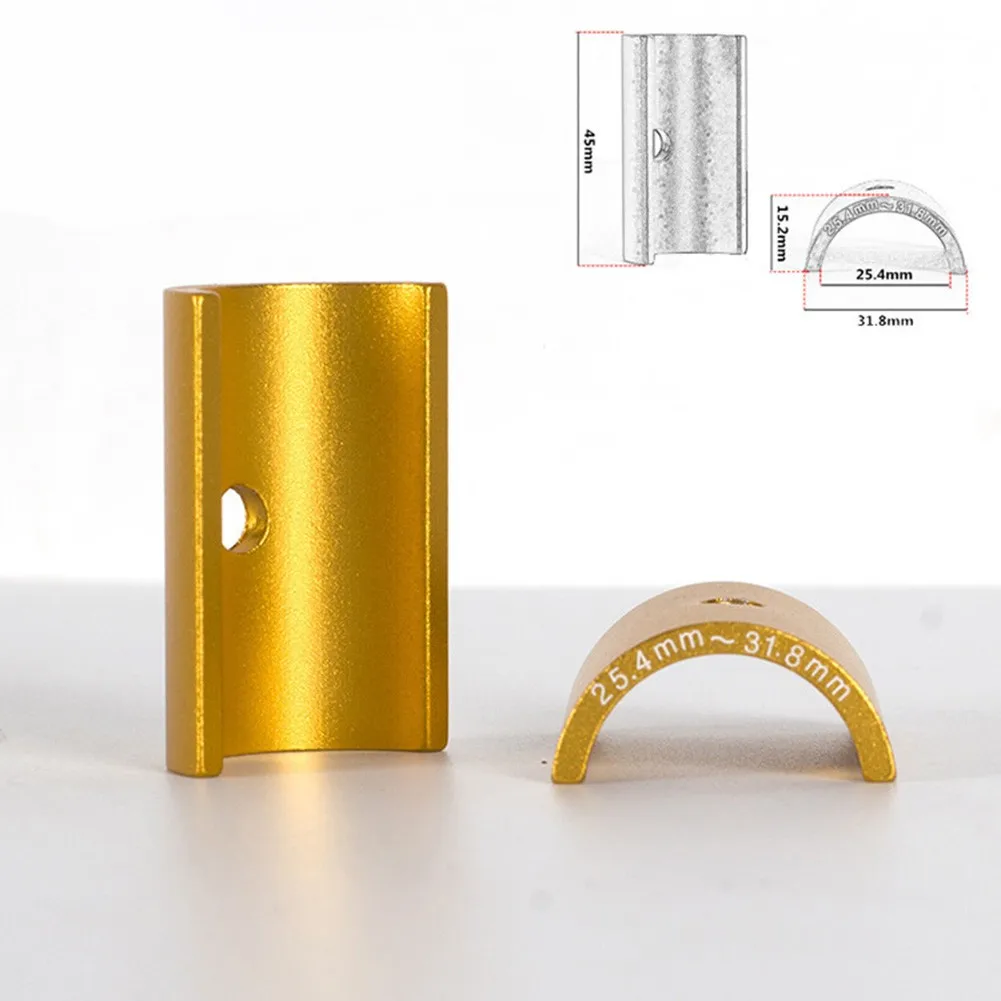 25.4→318 MM MATCHING HLSE STEM 1INCH VINTAGE High Quality Bicycle Handlebar Shim Spacer Stem Reducer Easy to Install