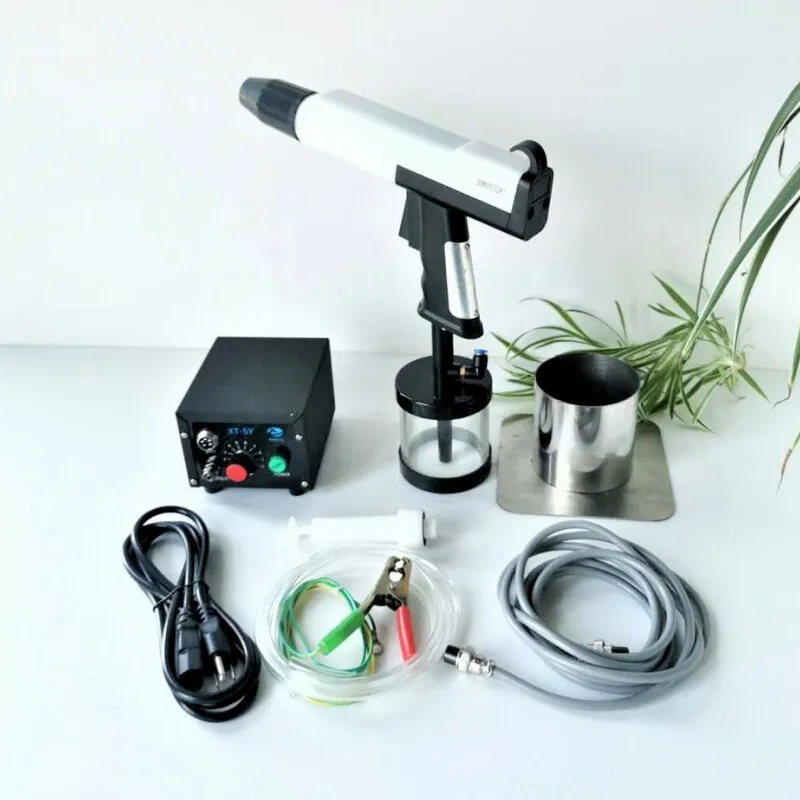 

XT-SY-01 Home Portable powder coating spraying unit include WX-958 Spray Gun
