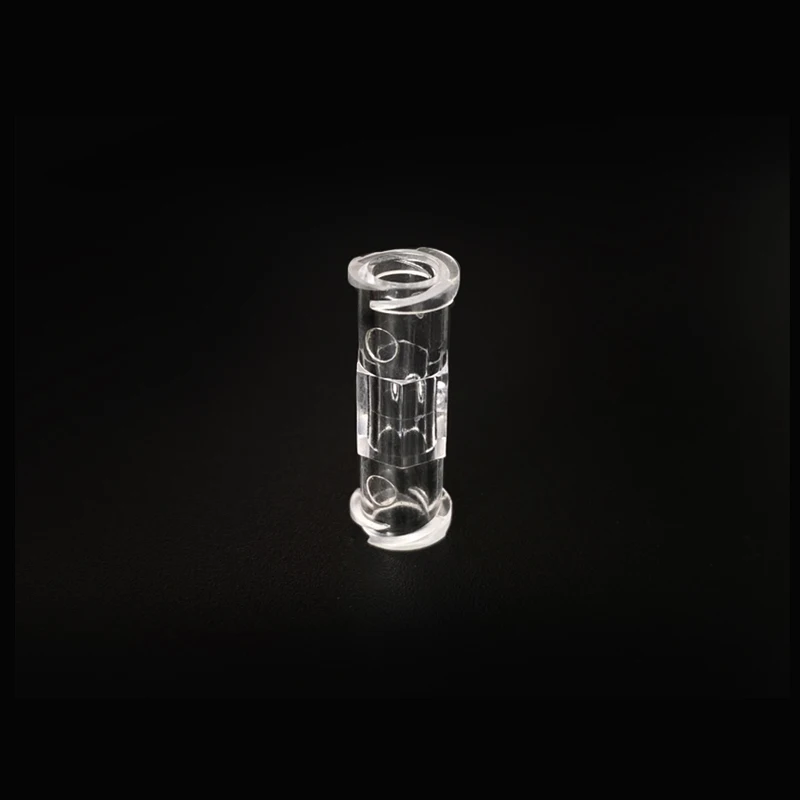 Medical Sterile Luer Lock Syringe Connector Double Helix Leak Proof Design Independent Packaging PP Visual Plastic Material