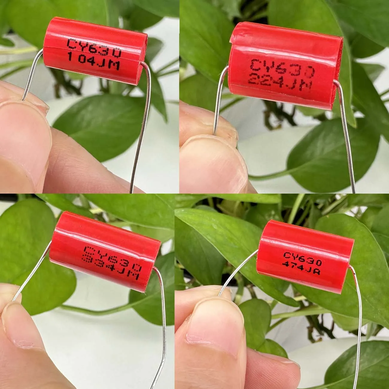 

Аудио конденсатор 0,1 мкФ 0,22 мкФ 0,33 мкФ 0,47 мкФ 630 в 5% высококачественный тонкопленочный осевой конденсатор для винтажного усилителя гитары, 5 шт.