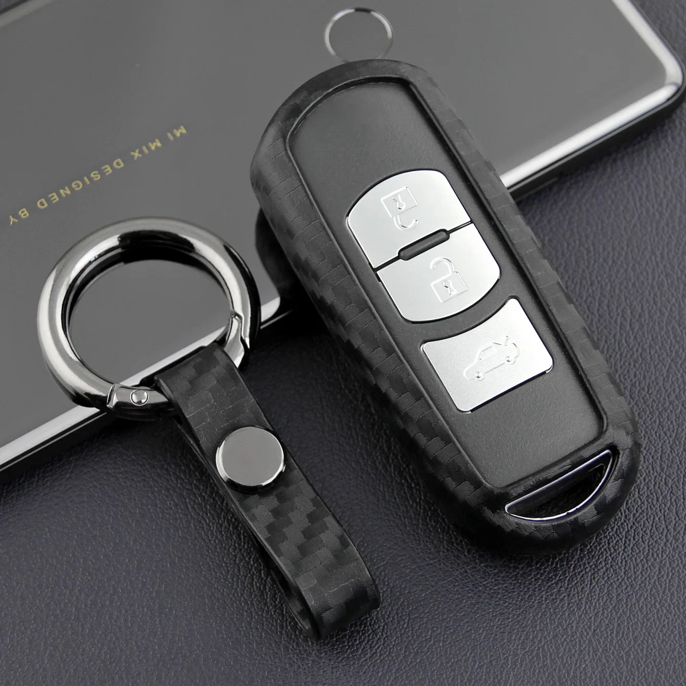 Smart Car Key Fob C… - image