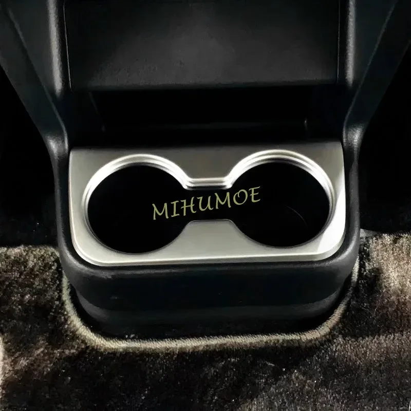 

Задний подлокотник, держатель чашки, наклейка для Toyota Sienna 2021 2022 2023 2024, аксессуары для салона автомобиля, хром, серебро