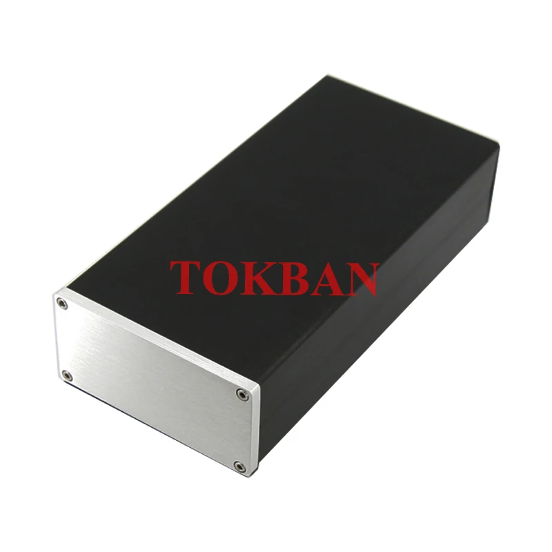 Tokban Audio 1005 102*50*208mm Aluminium Power Supply, Headphone Amplifier Chassis Enclosure DIy Amp Case Shell