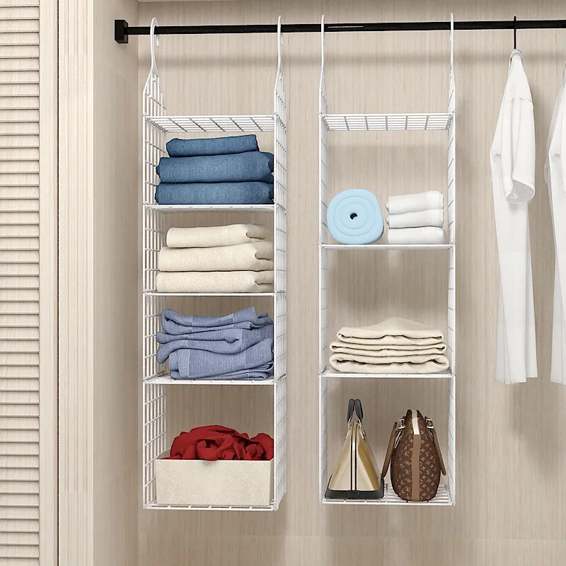 Clothes Storage Wardrobe Hanging Organizer Cabinets Hanger Home Handbag Holder Clothing Organization Dressing Room System Closet